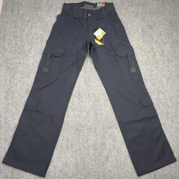 5.11 Tactical Pants - 5.11 Tactical Pants Womens 4 Blue Taclite EMS Pro Cargo Ripstop Cargo Utility
